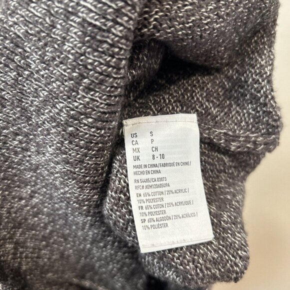 American Eagle Outfitters Size Small brown knit hoodie sweater drawstring casual - Picture 6 of 7